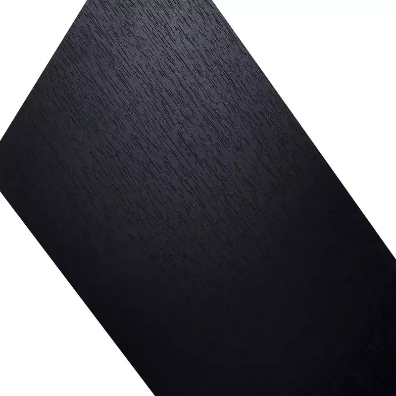 18.11 Mensola galleggiante nera in legno, con staffa invisibile, perfetta per l'arredo di bagno/camera da letto/cucina o come espositore per libri/piante, facile da installare.